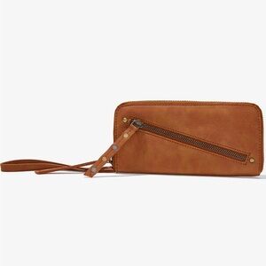Free People Distressed Vegan Wallet